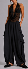 Black harem pants