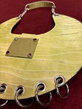 Chartreuse Round Bag