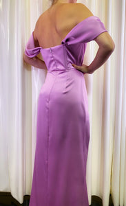 Lavender maxi Corset dress