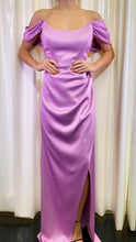 Lavender maxi Corset dress